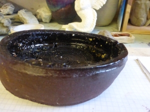 Crieceth Pot and Glaze tests